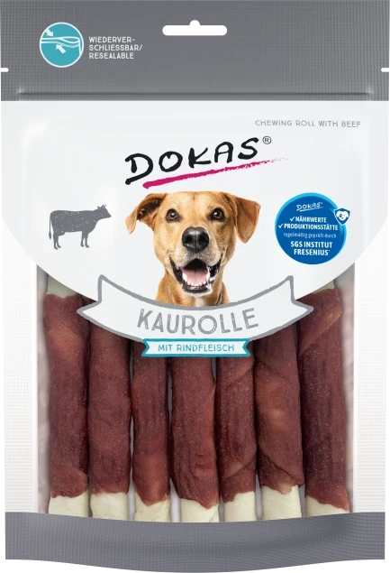 Dokas Kaurolle mit Rindfleisch 9x 190 g - UVP 53,91 EUR Dokas Kaurolle mit Rindfleisch 9x 190 g - UVP 53,91 EUR