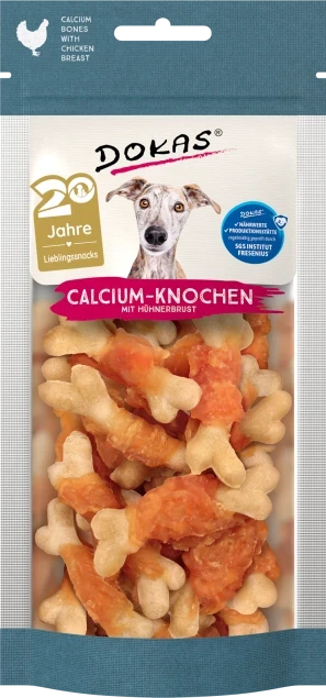 Dokas Calcium-Knochen mit Hühnerbrust 11x 75 g Dokas Calcium-Knochen mit Hühnerbrust 11x 75 g