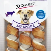 Dokas Kau-Spirale mit Hühnerbrust 8x 110 g - UVP 39,92 EUR