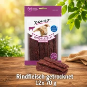 Dokas  Rindfleisch getrocknet 12 Packungen x 70 g