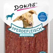 Dokas Pferdefleisch getrocknet 12x 60 g - UVP 29,88 EUR