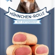 Dokas Hühnchen-Rolle mit Ente 32x 10 g - UVP 22,08 EUR