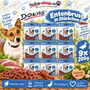 Dokas Entenbrust in Stückchen 9x 200 g - UVP 52,11 EUR