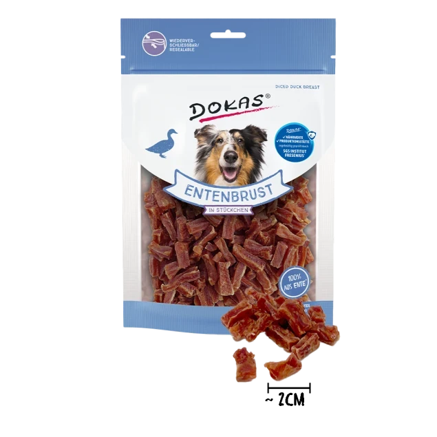 Dokas Entenbrust in Stückchen 9x 200 g - UVP 52,11 EUR Dokas Entenbrust in Stückchen 9x 200 g - UVP 52,11 EUR