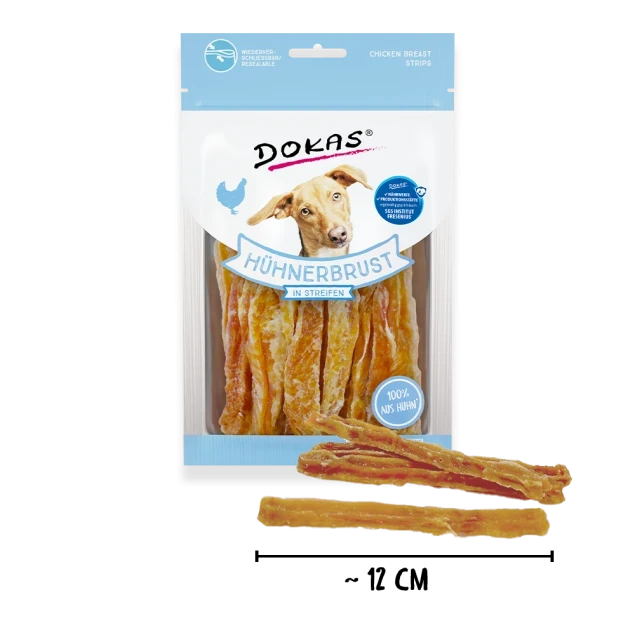Dokas Hühnerbrust in Streifen 11x 70 g