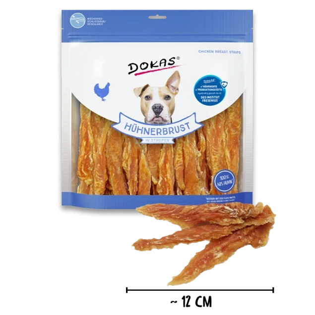 Dokas Hühnerbrust in Streifen 4x 900 g