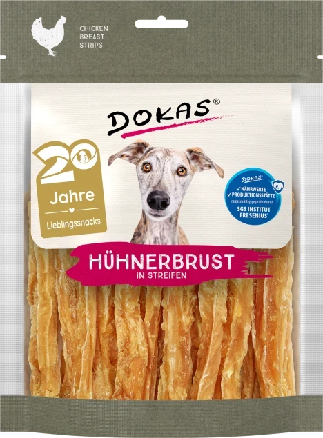 Dokas Hühnerbrust in Streifen 7x 170 g Dokas Hühnerbrust in Streifen 7x 170 g
