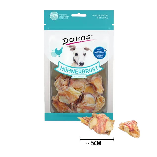 Dokas Hühnerbrust mit Apfel 8x 70 g