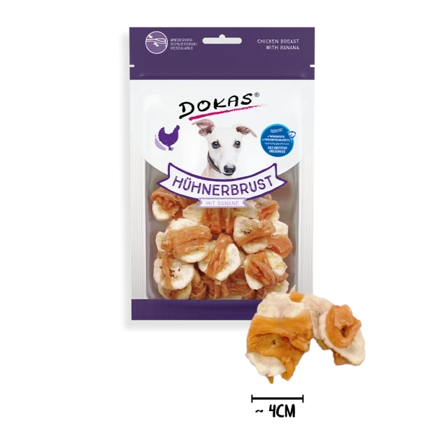 Dokas Hühnerbrust mit Banane 8x 70 g