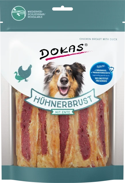 Dokas Hühnerbrust mit Ente 8x 220 g