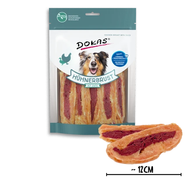 Dokas Hühnerbrust mit Ente 8x 220 g
