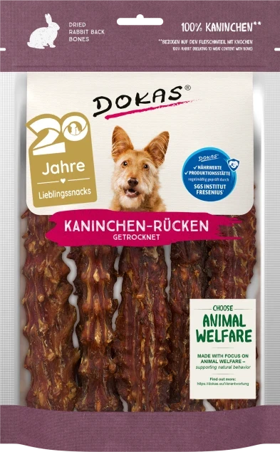 Dokas Kaninchen-Rücken 7x 120 g Dokas Kaninchen-Rücken 7x 120 g