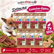 Dokas Kaninchen-Rücken 7x 120 g - UVP 30,03 EUR