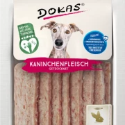 Dokas Kaninchenfleisch getrocknet 6 Packungen x 70 g