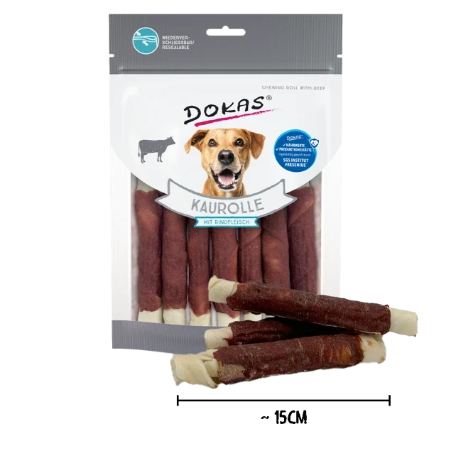 Dokas Kaurolle mit Rindfleisch 9x 190 g Dokas Kaurolle mit Rindfleisch 9x 190 g