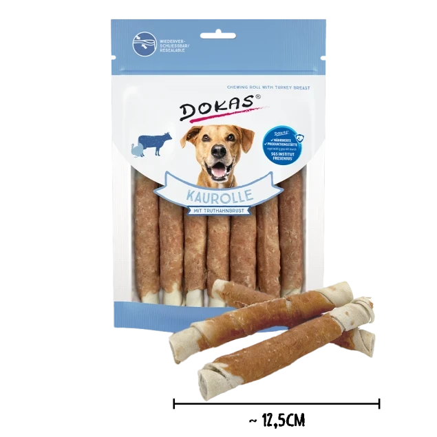 Dokas Kaurolle mit Truthahnbrust 9x 190 g Dokas Kaurolle mit Truthahnbrust 9x 190 g