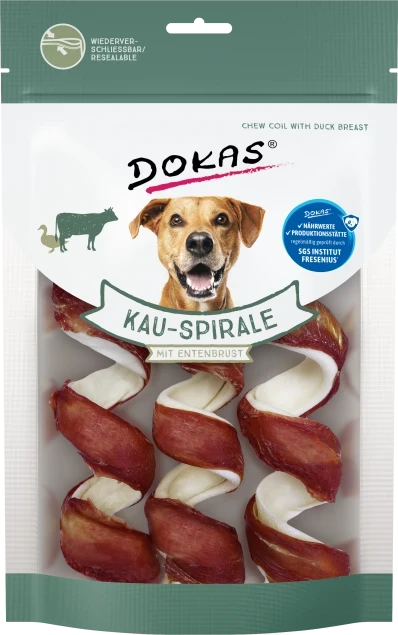 Dokas Kauspirale mit Entenbrust 8x 110 g