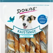 Dokas Kaustange mit Hühnerbrust & Fischhaut 10x 170 g