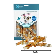 Dokas Kaustange mit Hühnerbrust & Fischhaut 10x 170 g