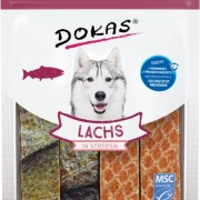 Dokas Lachs in Streifen 8x 100 g