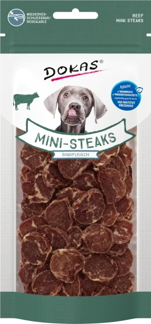 Dokas Mini-Steaks mit Rindfleisch 12x 50 g