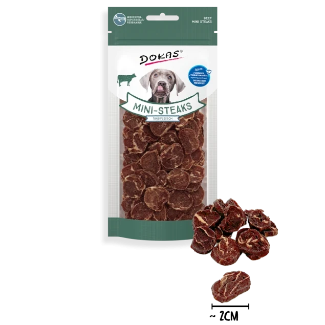 Dokas Mini-Steaks mit Rindfleisch 12x 50 g