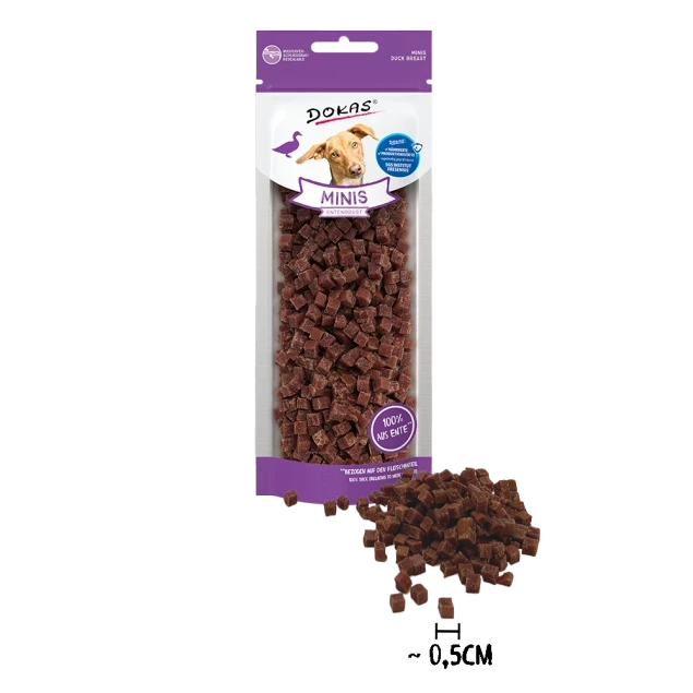 Dokas Minis - Entenbrust 9x 70 g Dokas Minis - Entenbrust 9x 70 g