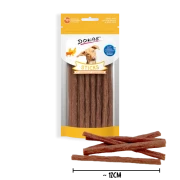 Dokas Premium Qualität - Sticks mit Hühnerbrust und Rinderleber 60 g/Packung