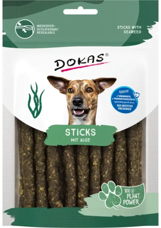 Dokas Premium Qualität - Sticks mit Alge 150g/Packung