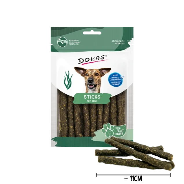Dokas Premium Qualität - Sticks mit Alge 150g/Packung Dokas Premium Qualität - Sticks mit Alge 150g/Packung