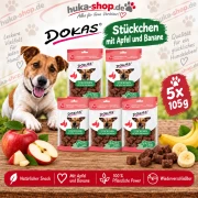 Dokas Sticks mit Apfel und Banane 6x 105 g - UVP 23,34 EUR