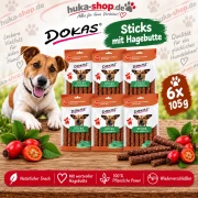 Dokas Sticks mit Hagebutte 6x 105 g - UVP 23,34 EUR