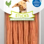 Dokas Sticks mit Hühnerbrust & Hühnerherz 12x 60 g