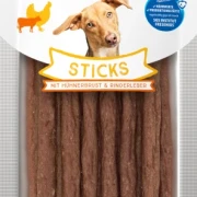 Dokas Sticks mit Hühnerbrust & Rinderleber 12x 60 g