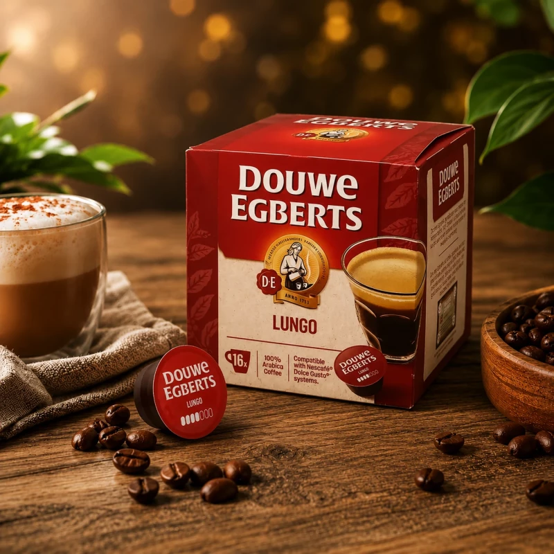 Douwe Egberts Lungo 16 Kapseln für Dolce Gusto