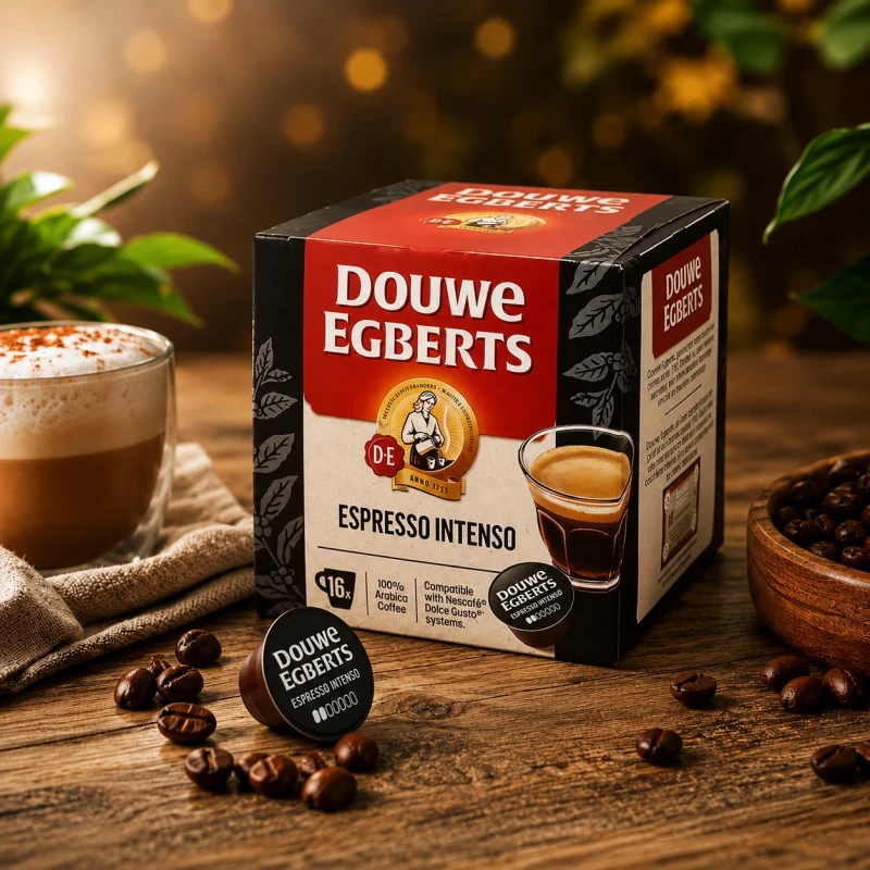 Douwe Egberts Espresso Intenso 16 Kapseln für Dolce Gusto