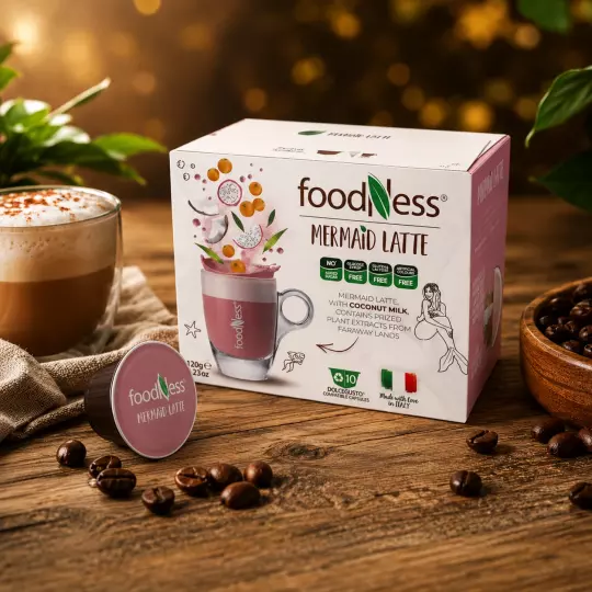 Foodness Mermaid Latte 10 Kapseln für Dolce Gusto
