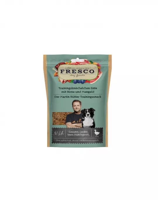 Martin Rütter Trainingsknöchelchen Ente mit Birne und Mangold 150g