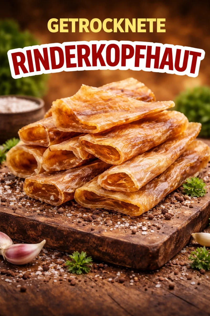 Rinderkopfhaut - getrocknet